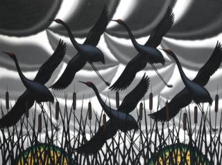 Roger Brown - Memory of Sandhill Cranes