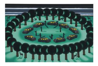 Roger Brown - Surrounded by Nature