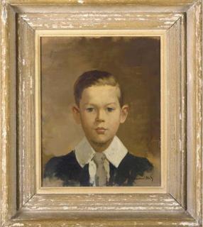 Roger Chapelain-Midi - Portrait D\'Un Jeune Garçon