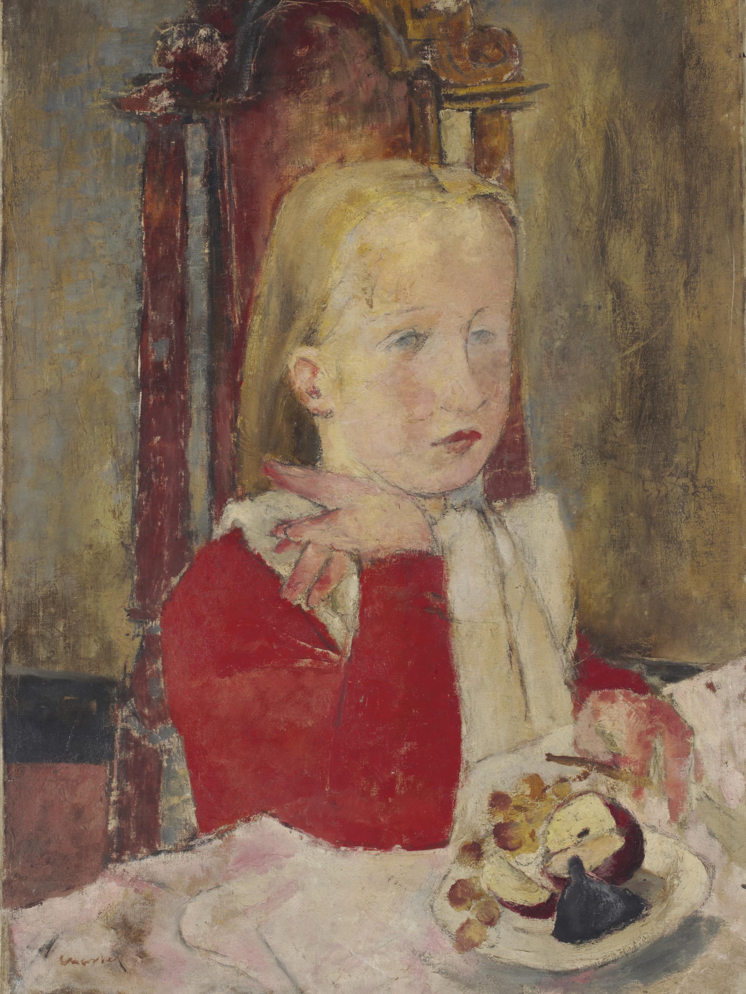 Roger Chastel - Jeune fille aux fruits