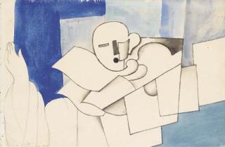 Roger de La Fresnaye - Etude pour \