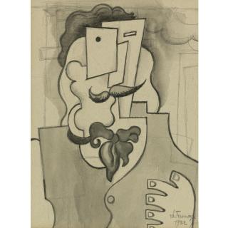 Roger de La Fresnaye - Etude Pour L\'Homme Blond