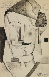 Roger De La Fresnaye -  L\'Officier Au Bonnet De Police