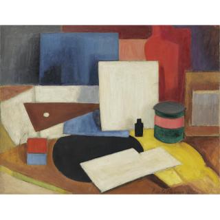 Roger de la Fresnaye - Nature Morte À L\'Équerre