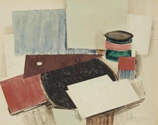 Roger de la Fresnaye - Nature Morte À L\'Équerre