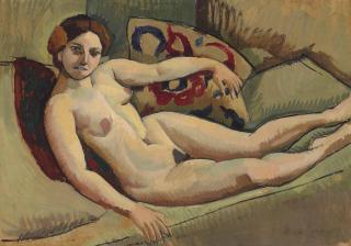 Roger De La Fresnaye - Nu au divan