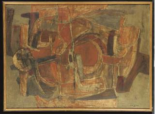 Roger Edgar Gillet - Composition 1958