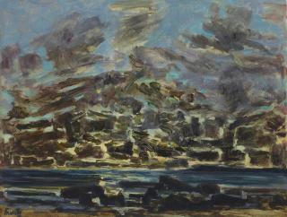 Roger Edward Kuntz - Coastal Scene