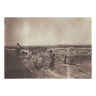 Roger Fenton - A Quiet Day In The Mortar Battery