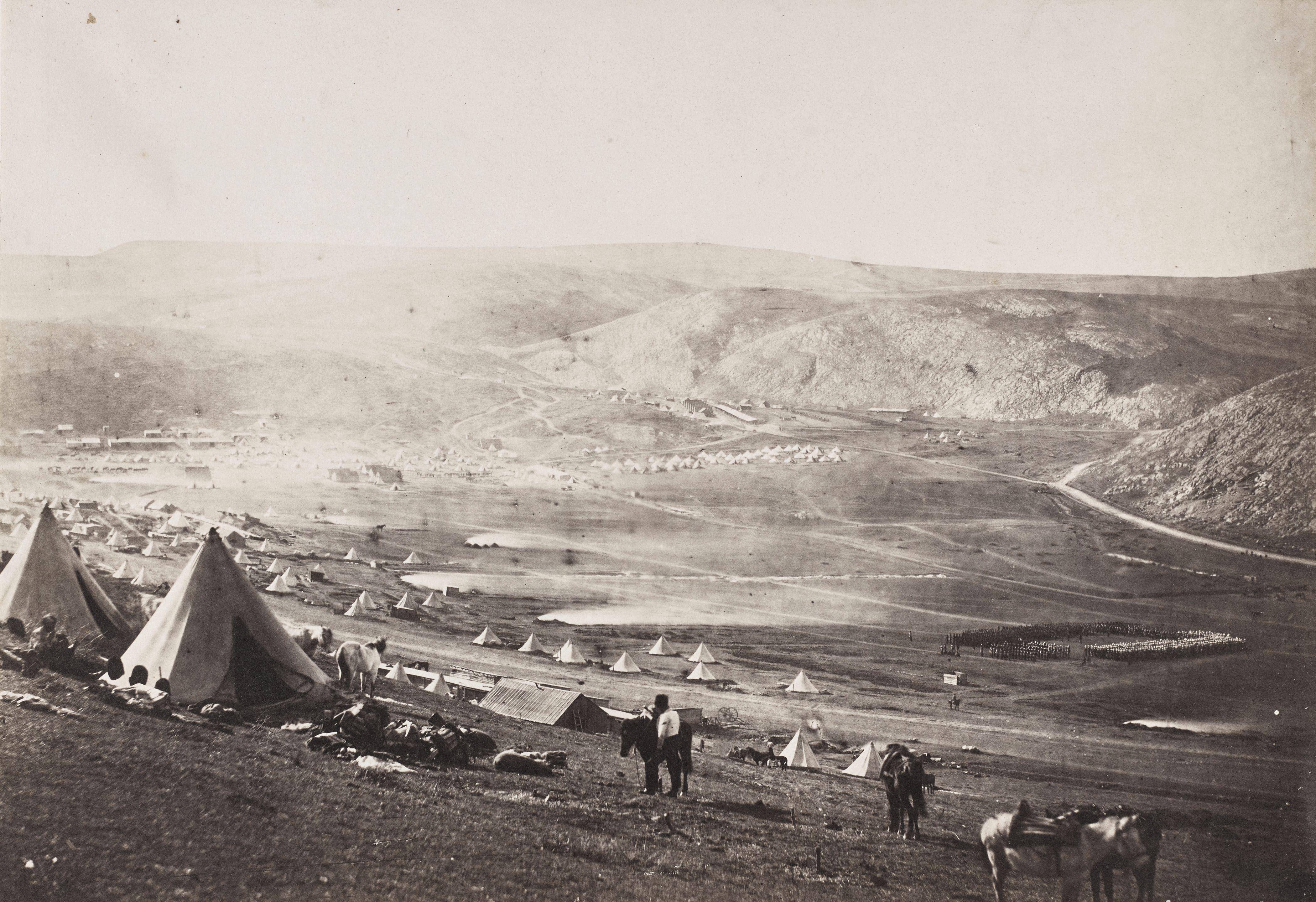 Roger Fenton - Calvary Camp, Balaklava