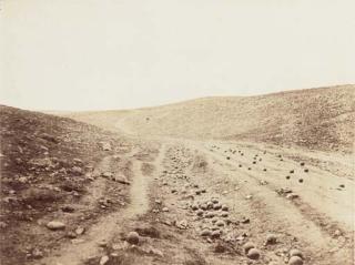 Roger Fenton - The Valley of the Shadow of Death, 1856