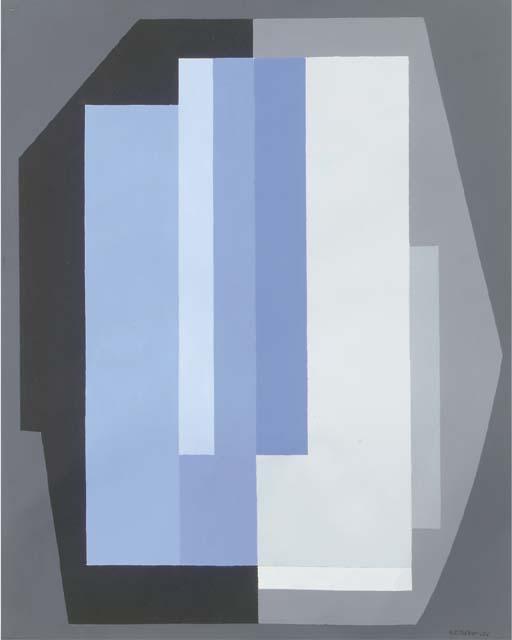 Roger Francois Thépot - Bleu petrifié - Petrified blue