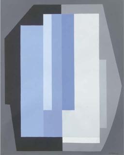 Roger Francois Thépot - Bleu petrifié - Petrified blue