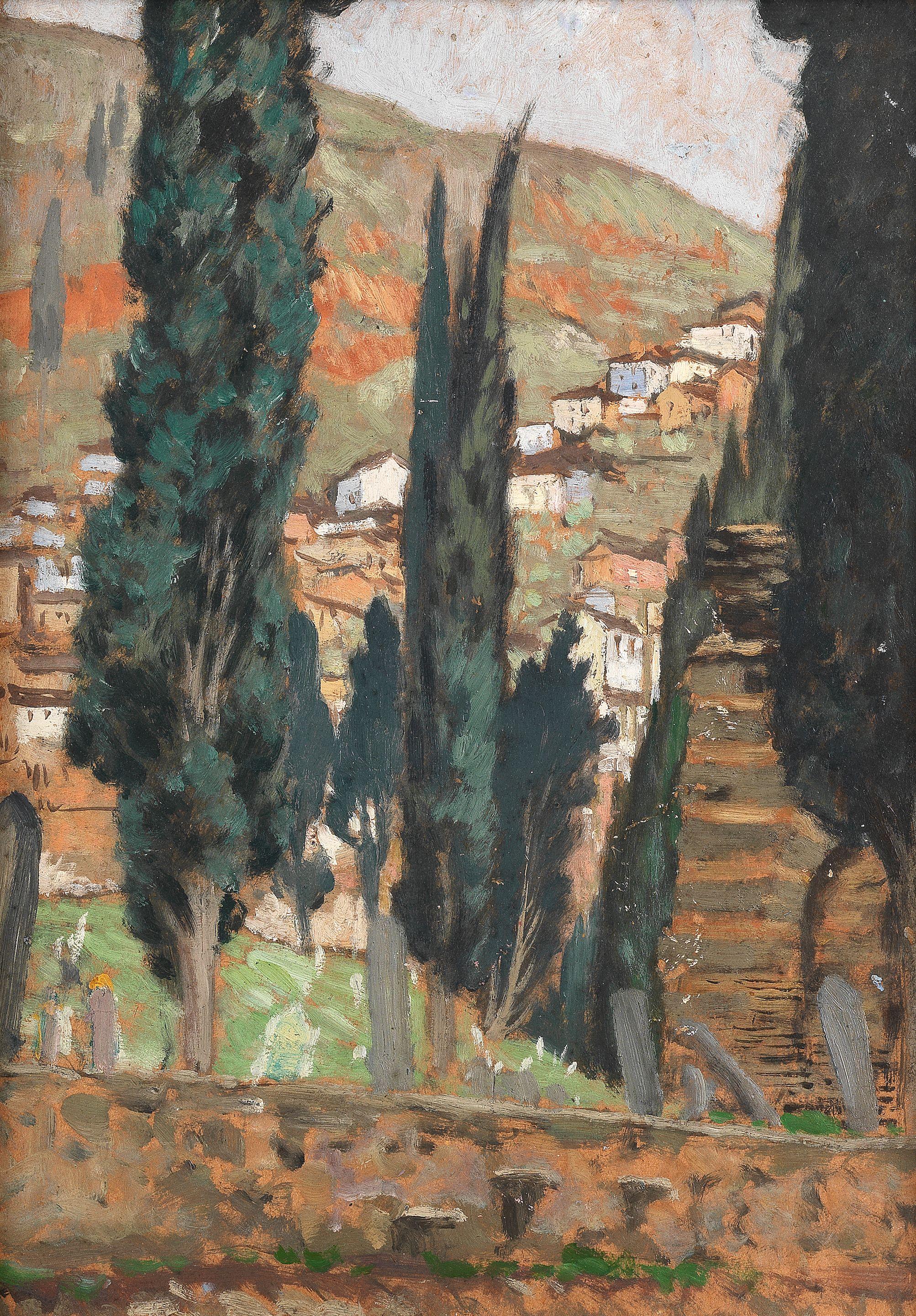 Roger Fry - Cypresses, Broussa