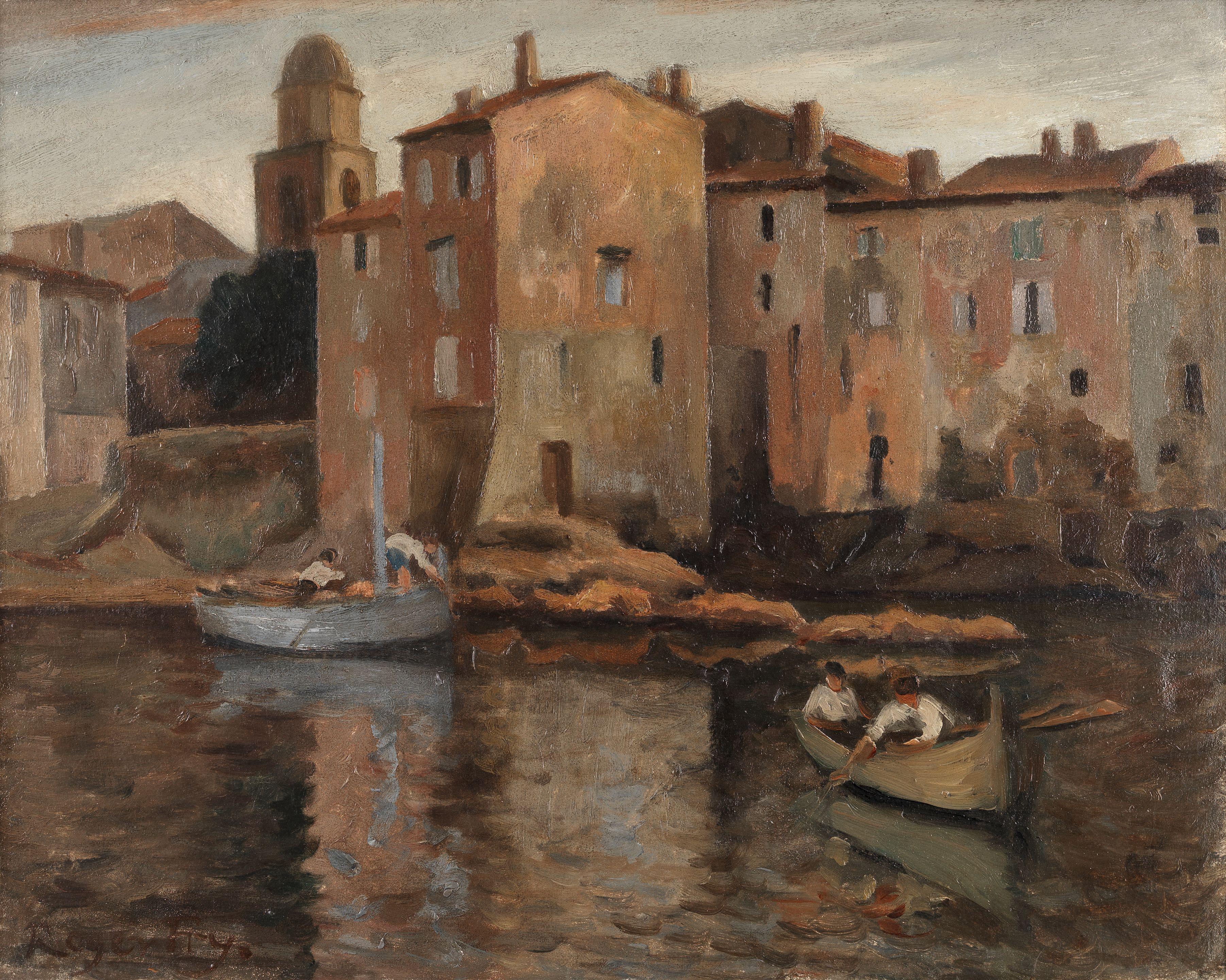 Roger Fry - Fishing Boats at St Tropez