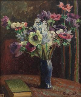 Roger Fry - Hyacinths and Anemones