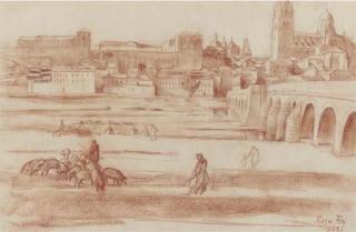 Roger Fry - Roman Bridge, Salamanca, Spain