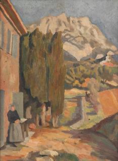 Roger Fry - Woman in a Doorway