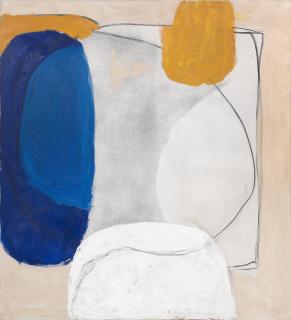 Roger Hilton - December \'63 127 x 114 cm. (50 x 44 7/8 in.)