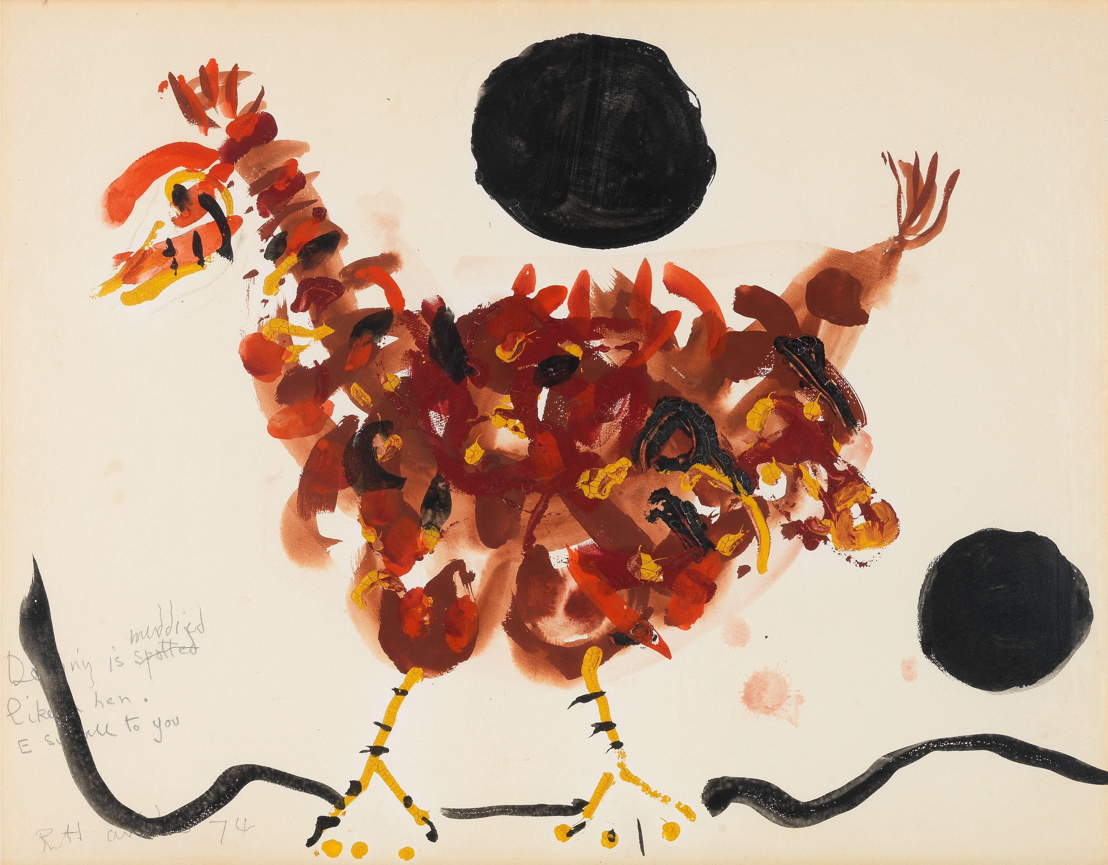 Roger Hilton - Mad Rooster