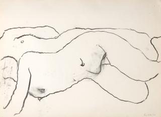 Roger Hilton - Two Nudes