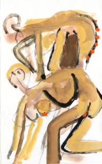 Roger Hilton - Two Nudes