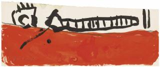 Roger Hilton - Untitled, April 1973