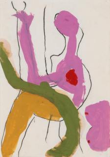Roger Hilton - Untitled (Pink Nude)