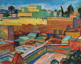 Roger Limouse - Terrasses à Marrakech