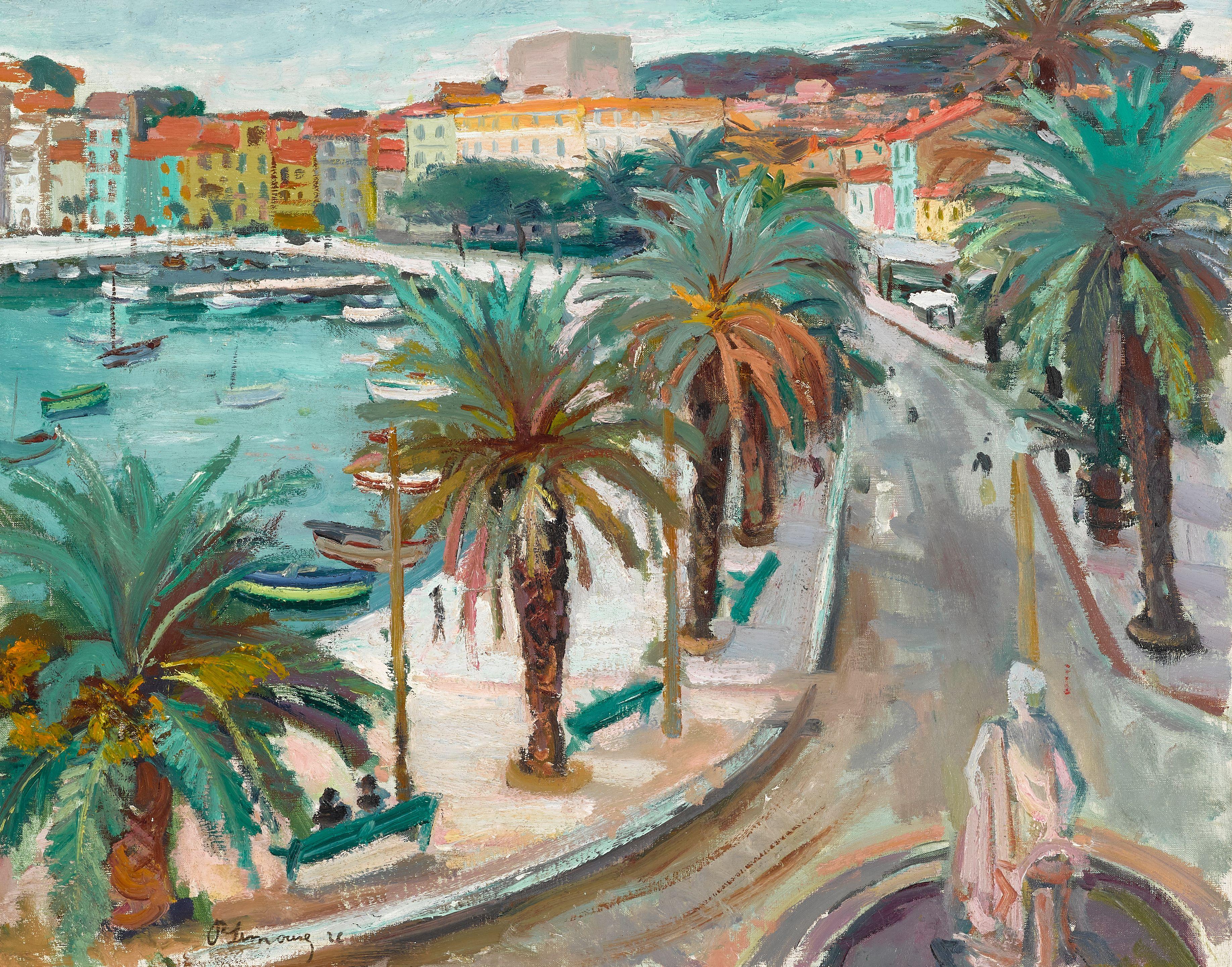 Roger Marcel Limouse - Le port de Sanary