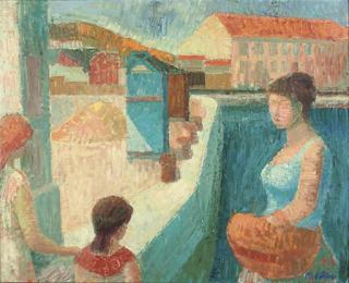 Roger Montané - Le quai de la gare