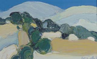 Roger Mühl - Landscape with hills