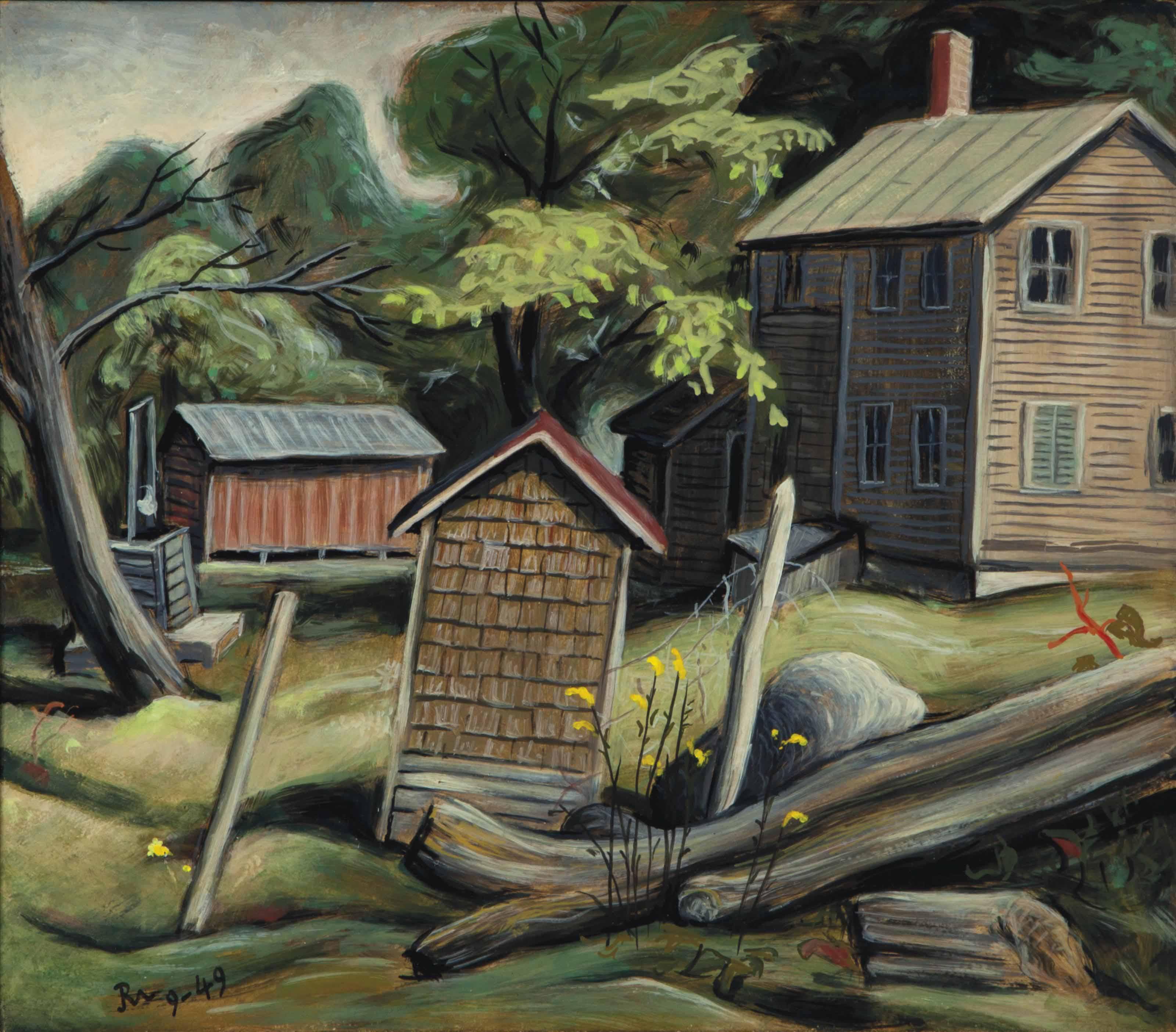 Roger Norman Medearis - Afternoon Shade