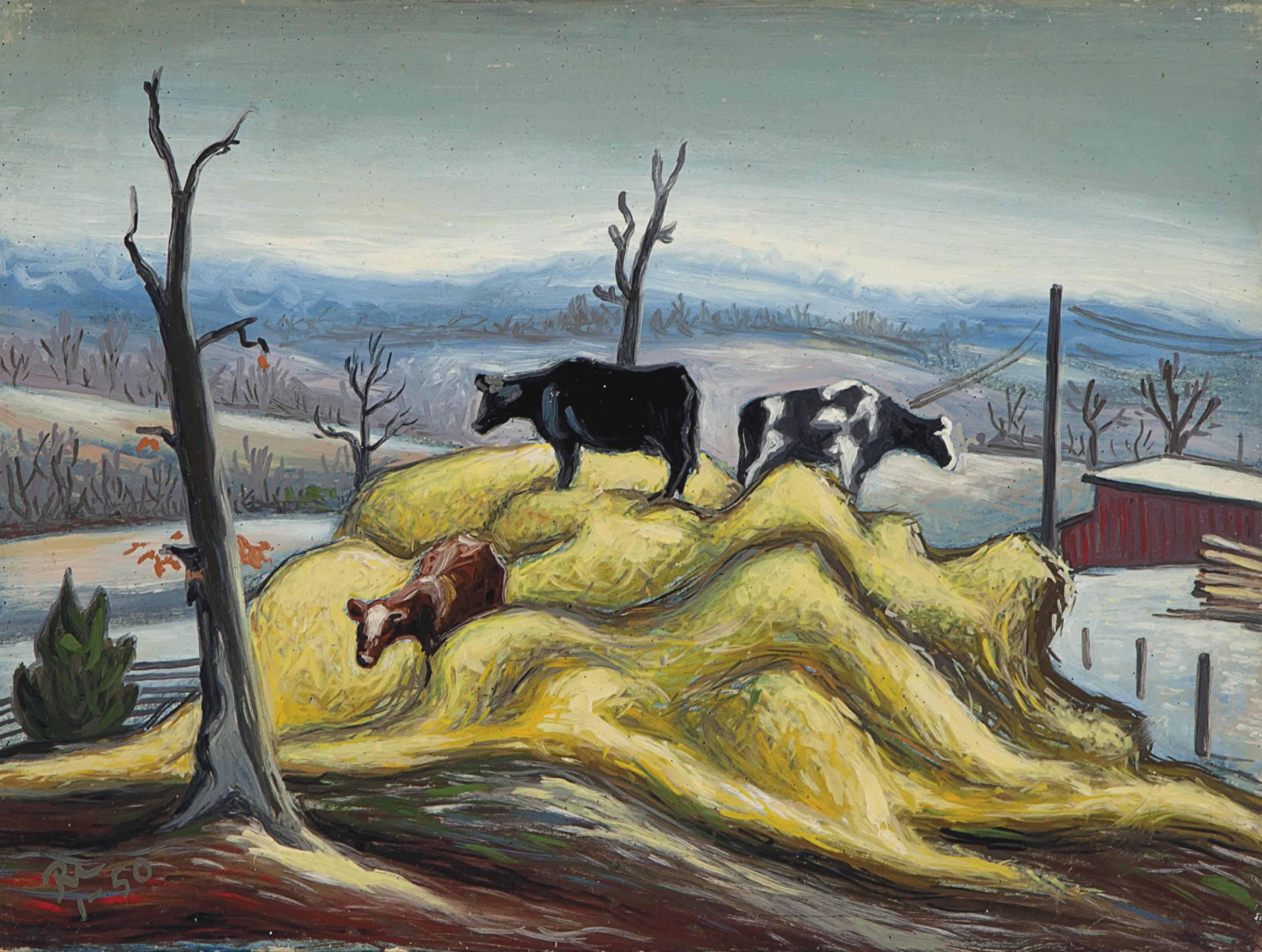 Roger Norman Medearis - Sketch Near Jefferson City, Missouri