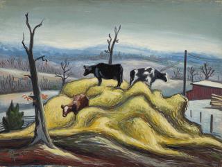 Roger Norman Medearis - Sketch Near Jefferson City, Missouri