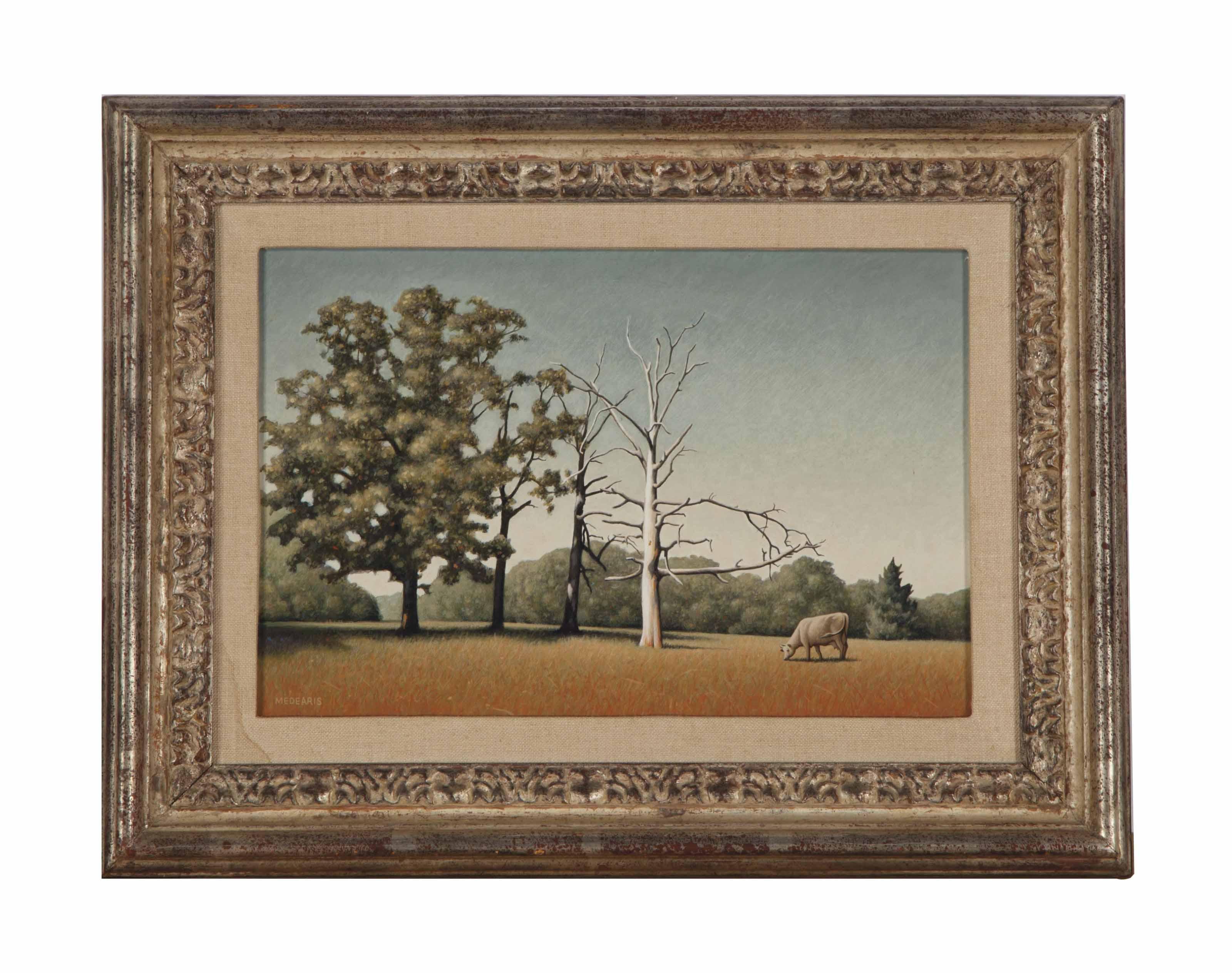 Roger Norman Medearis - Study For The Painting The White Tree