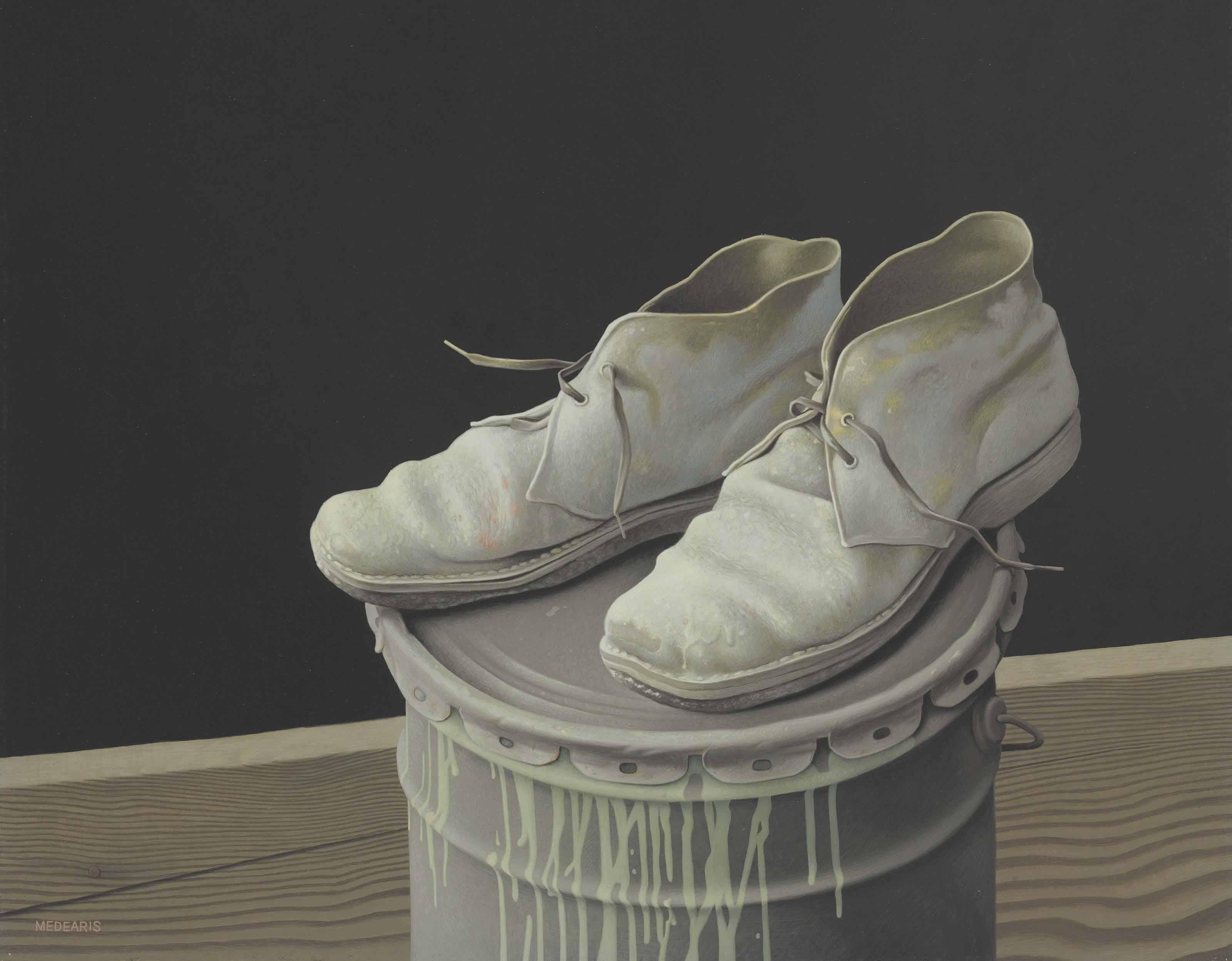Roger Norman Medearis - The Painter\'s Shoes