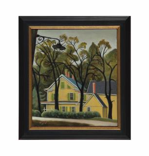 Roger Norman Medearis - Yellow House In Chester