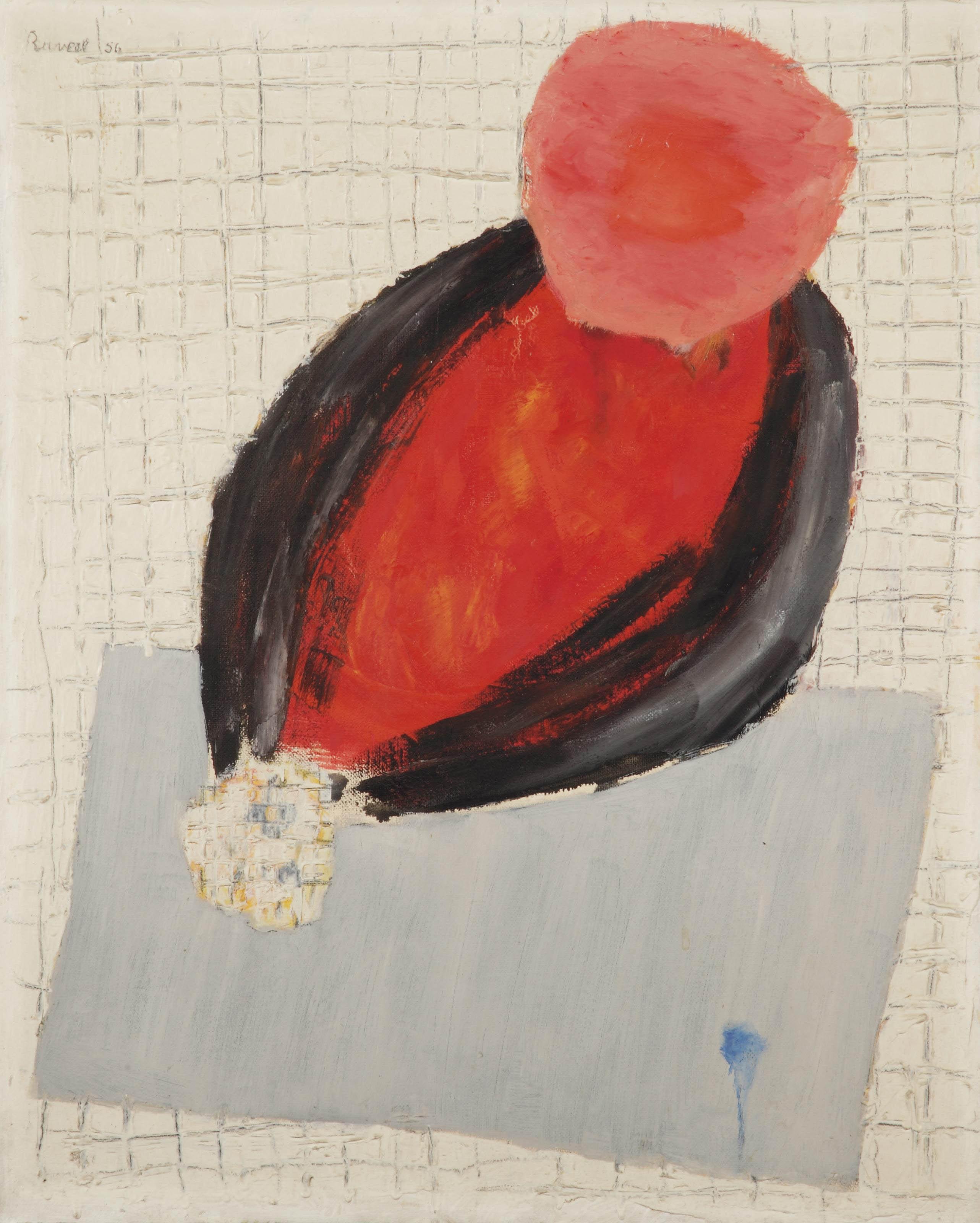 Roger Raveel - De Dichter (Portret Van Hugo Claus)