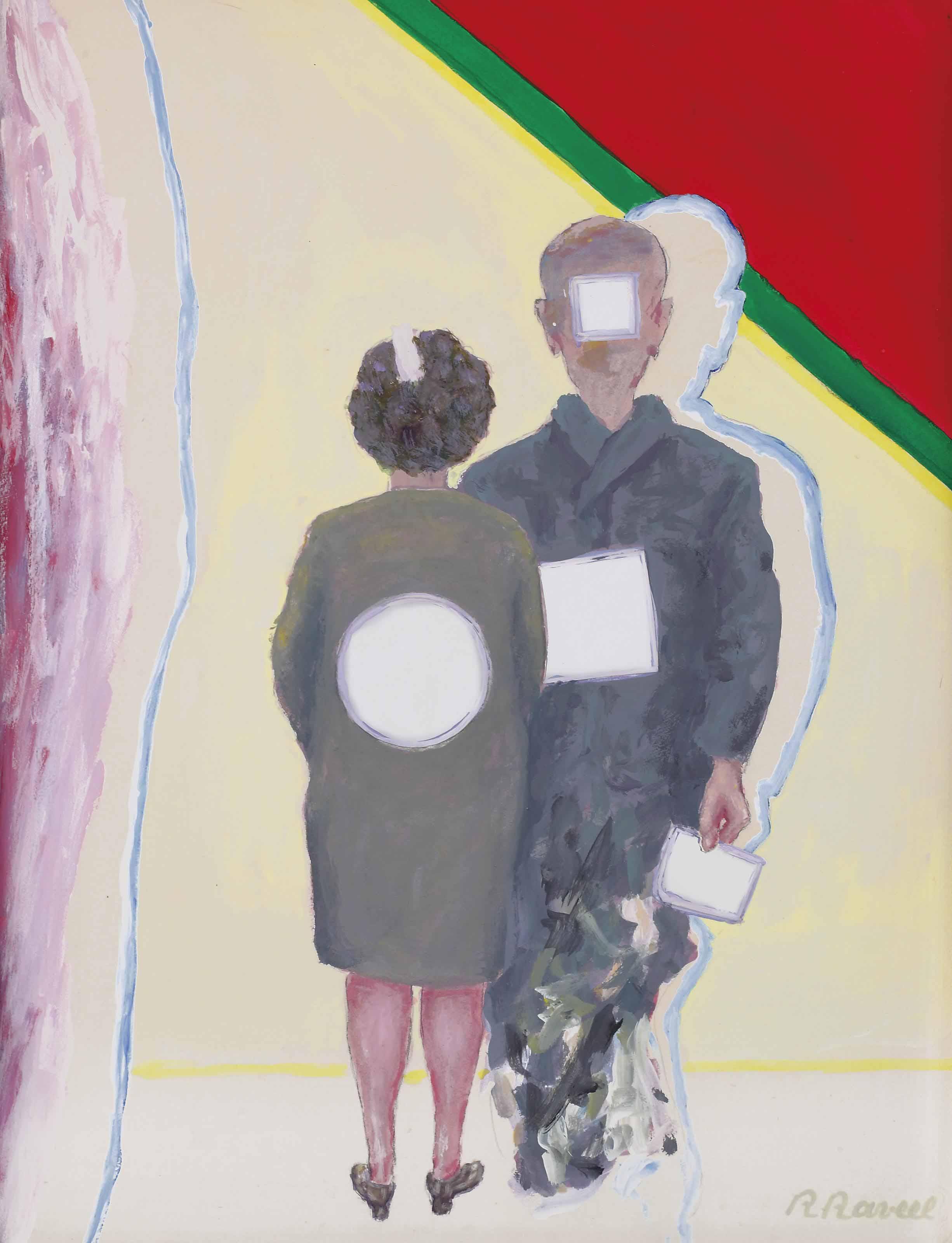 Roger Raveel - De Genodigden (The Invited)