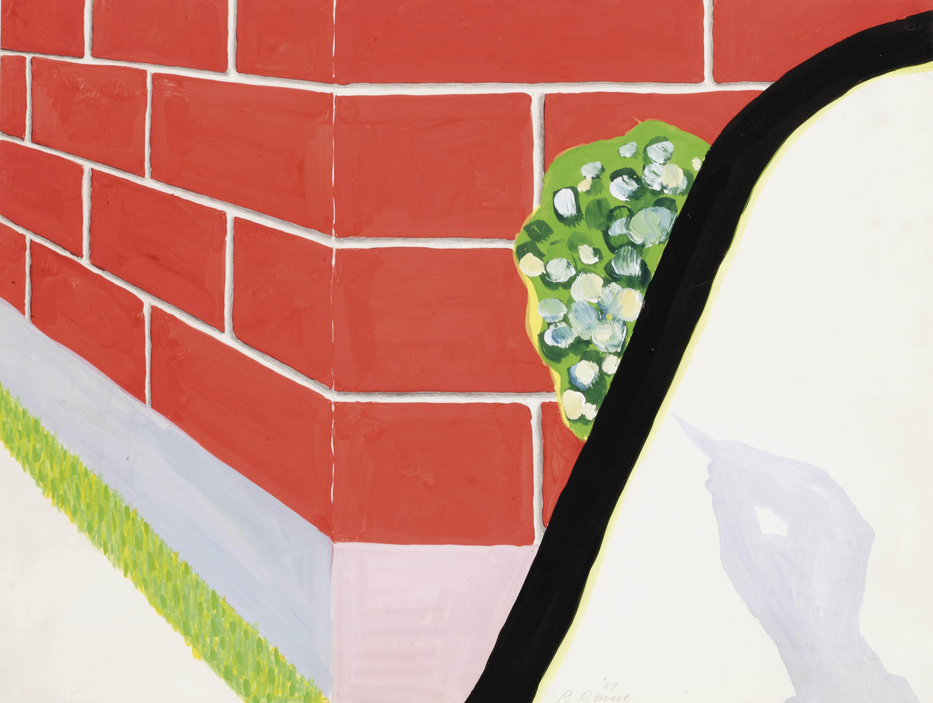 Roger Raveel - Het rode koord