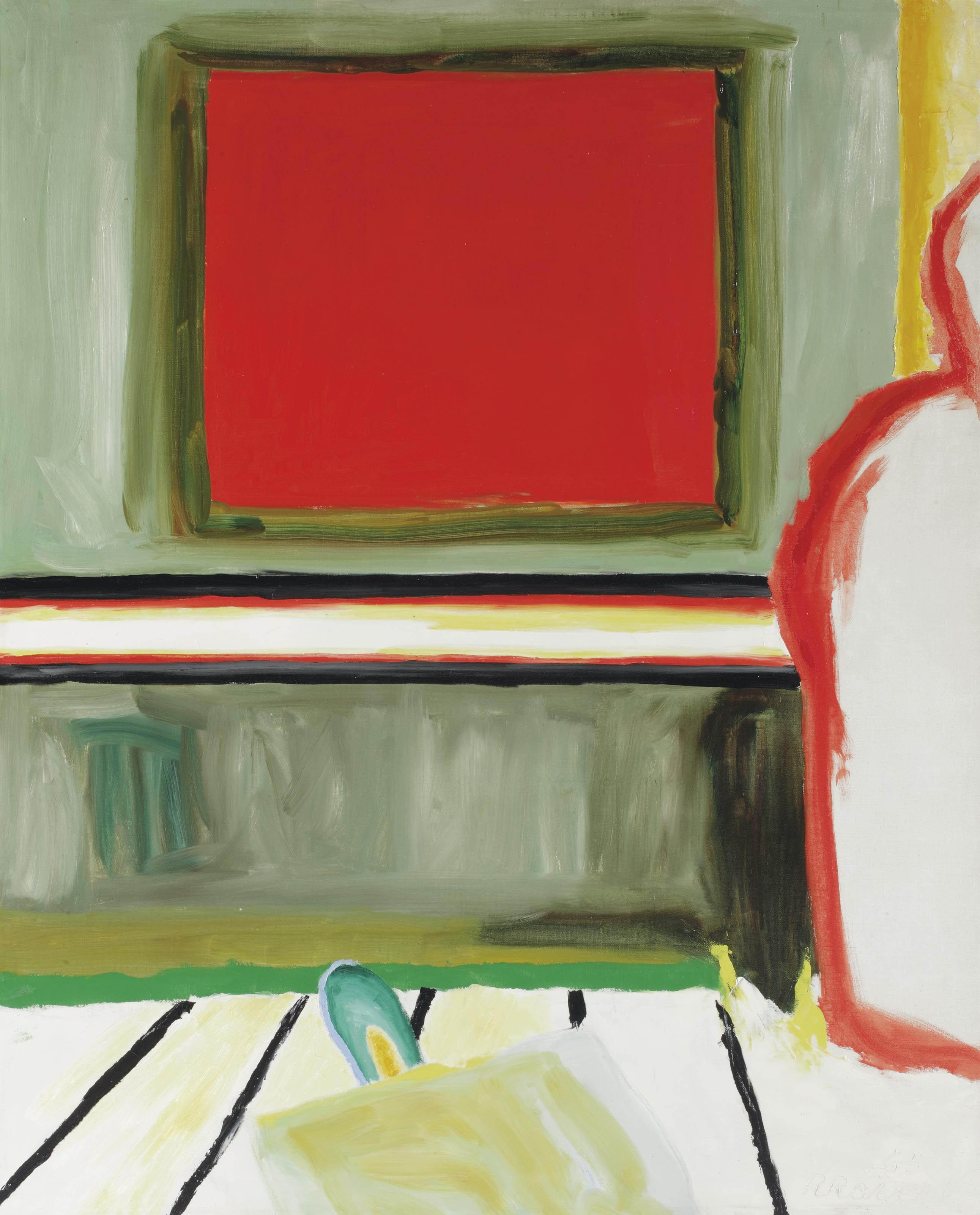 Roger Raveel - Het Rode Venster