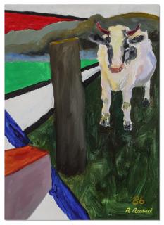 Roger Raveel - Hulde aan Hubert Malfait