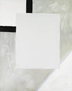 Roger Raveel - Interieur met rechthoek