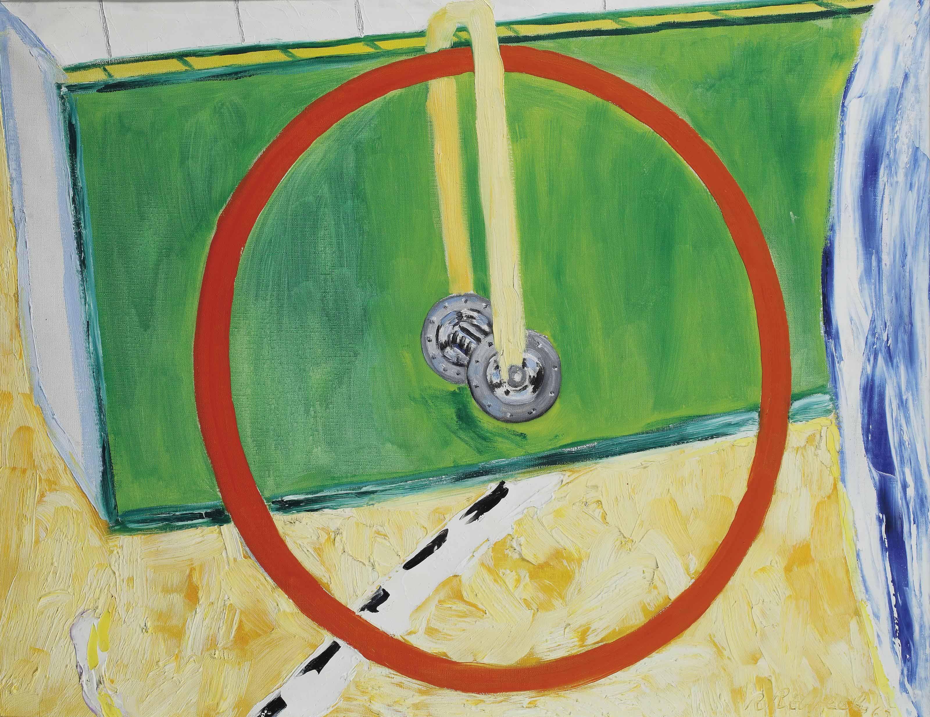 Roger Raveel - Karretje, Petite Charette