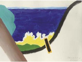 Roger Raveel - La Corniche de l\'Esterel