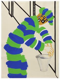 Roger Raveel - Man met emmer