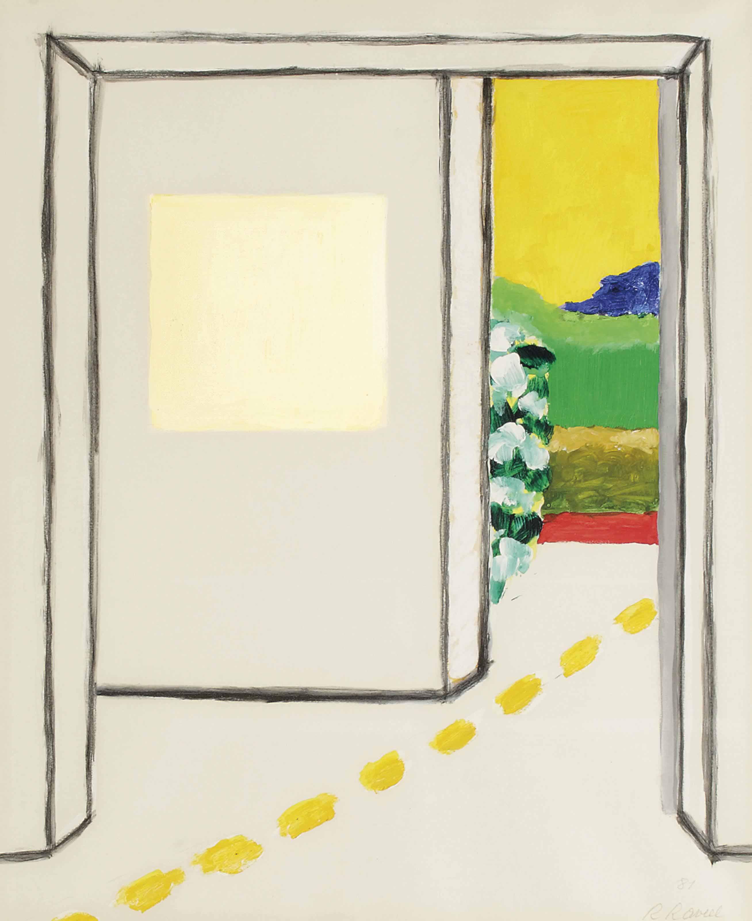 Roger Raveel - The Door