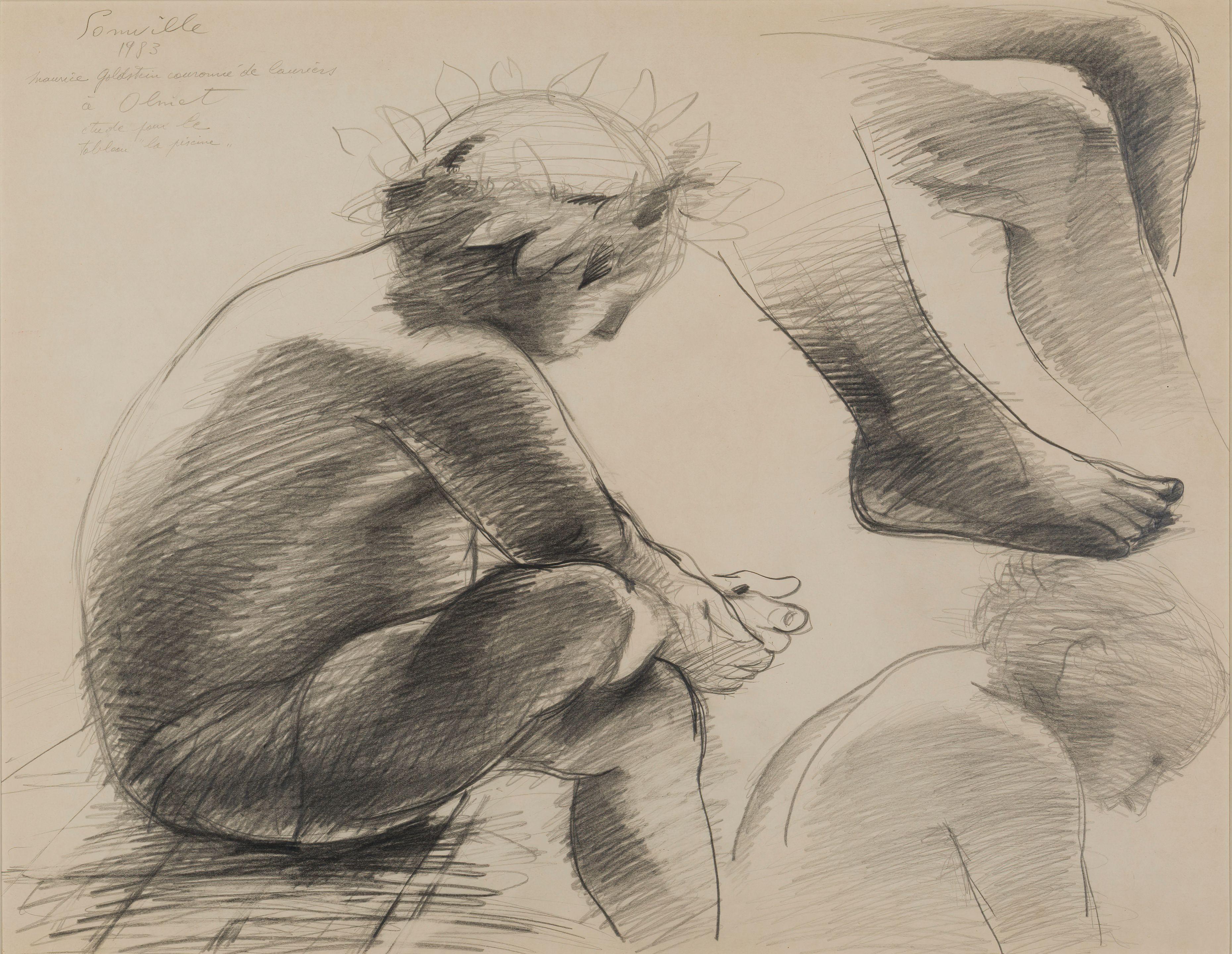 Roger Somville - Etude pour le tableau \