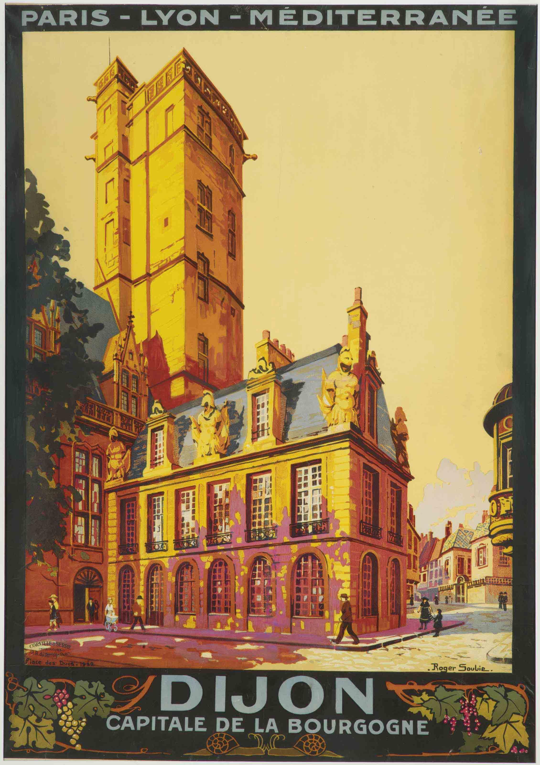 Roger Soubie - Dijon, capitale de la Bourgogne